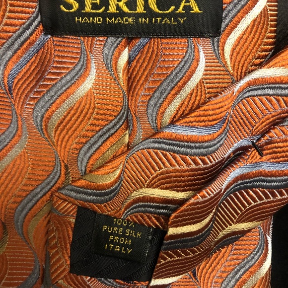 SERICA 💯 % Silk Tie (Authentic) - Picture 4 of 7